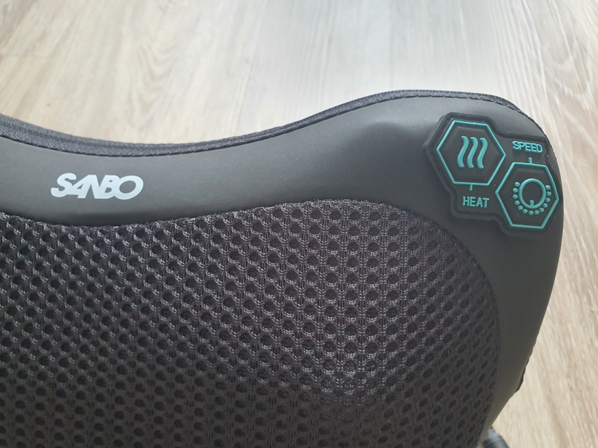 Sanbo massagekussen knoppen